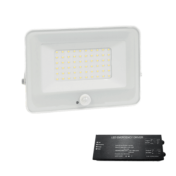 VEGA SLIM SMD LED ΠΡΟΒΟΛΕΑΣ 30W ΜΕ ΑΝΙΧΝΕΥΤΗ ΛΕΥΚΟ+ ΚΙΤ ΑΣΦΑΛΕΙΑΣ