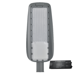 PRAGUE SMD LED ΦΩΤΙΣΤΙΚΟ ΔΡΟΜΟΥ 200W 3000K IP65+ ΚΙΤ ΑΣΦΑΛΕΙΑΣ