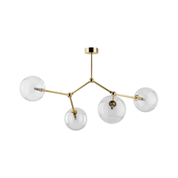 TK LIGHTING CEILING LAMP FAIRY 10070 4XG9 GOLD