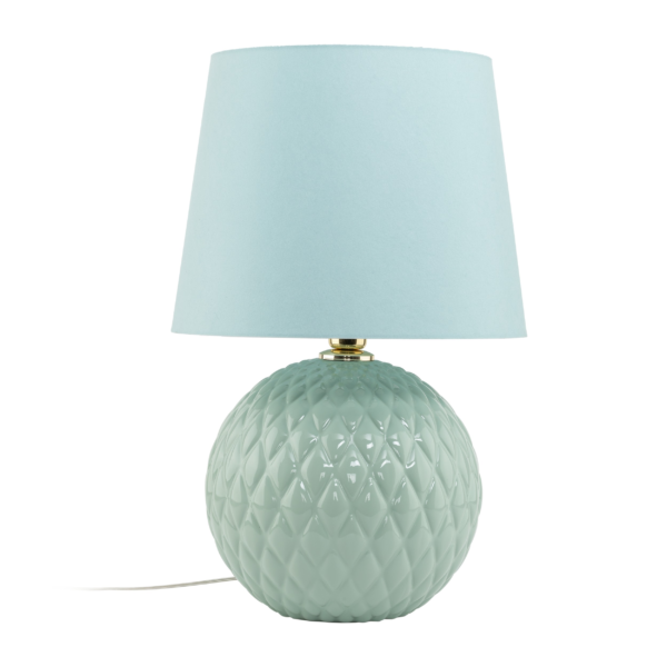 TK LIGHTING TABLE LAMP SANTANA 5903 1XE27 BLUE