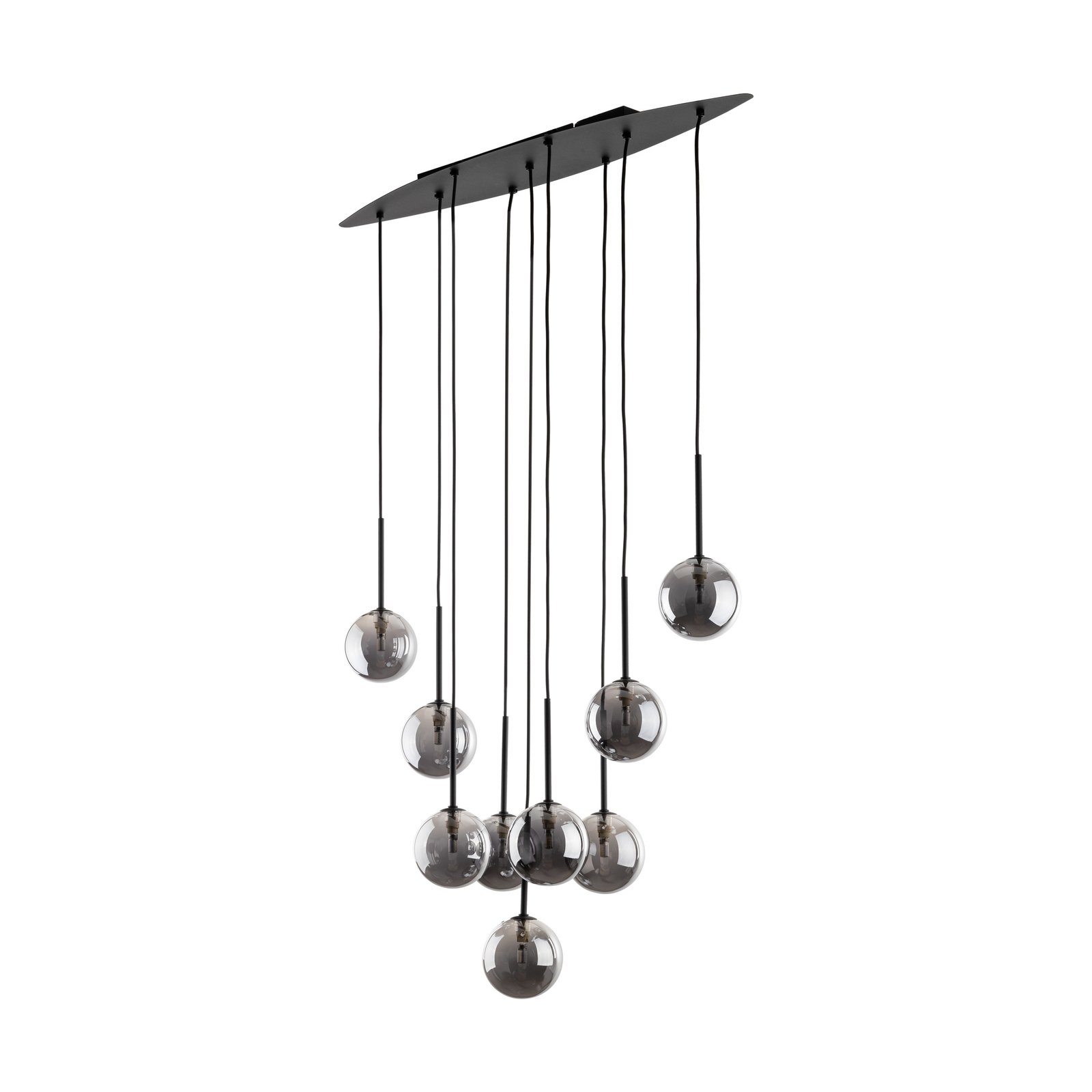 TK LIGHTING CHANDELIER ESTERA 6148 9XG9 BLACK TK LIGHTING CHANDELIER ESTERA 6148 9XG9 BLACK