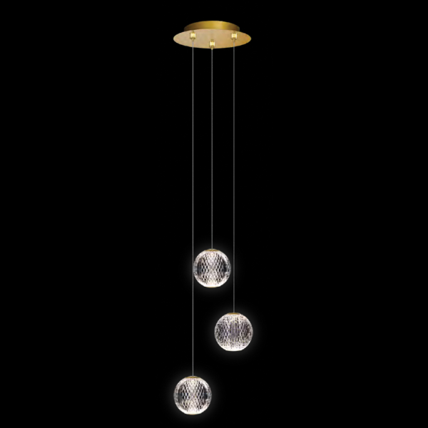 DIAMOND LED PENDANT 12W 3000K