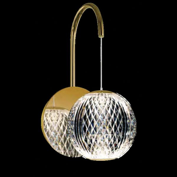 DIAMOND LED WALL LAMP 4.2W 3000K