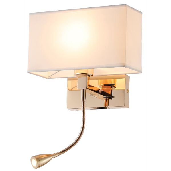 ROSA LED WALL LAMP 3W 3000K + 1XE27