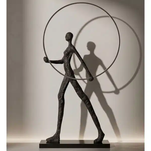 F9103 Hoopman Art Decoration Series Minimal Φωτιστικό Δαπέδου Άγαλμα 4