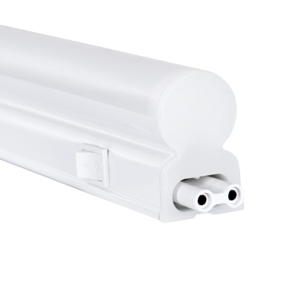 GloboStar® TUBO 60784 Γραμμικό Φωτιστικό Οροφής Linear LED Τύπου T5 Επεκτεινόμενο 5.5W 550lm 180° AC 220-240V IP20 Πάγκου Κουζίνας με Διακόπτη On/Off Μ30 x Π2.2 x Υ3.5cm Ψυχρό Λευκό 6000K - Λευκό - 3 Years Warranty | 5,00 €