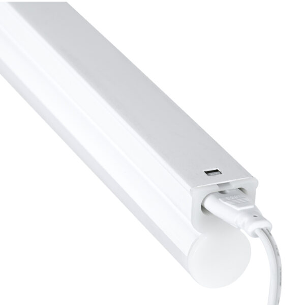 GloboStar® TUBO 60791 Γραμμικό Φωτιστικό Οροφής Linear LED Τύπου T5 Επεκτεινόμενο 18W 1764lm 180° AC 220-240V IP20 Πάγκου Κουζίνας με Διακόπτη On/Off Μ120 x Π2.2 x Υ3.5cm Φυσικό Λευκό 4500K - Λευκό - 3 Years Warranty | 8,01 €