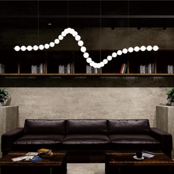 PEARL LED PENDANT W K GOLD