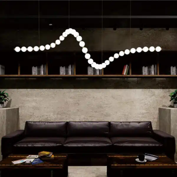 PEARL LED PENDANT W K GOLD