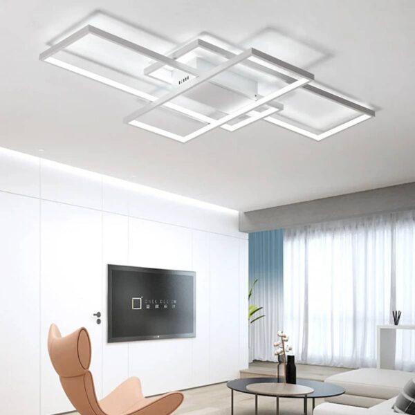 QUATTRO LED Φωτιστικό Κρεμαστό οροφής W Lm CCT Dimmable με χειριστήριο