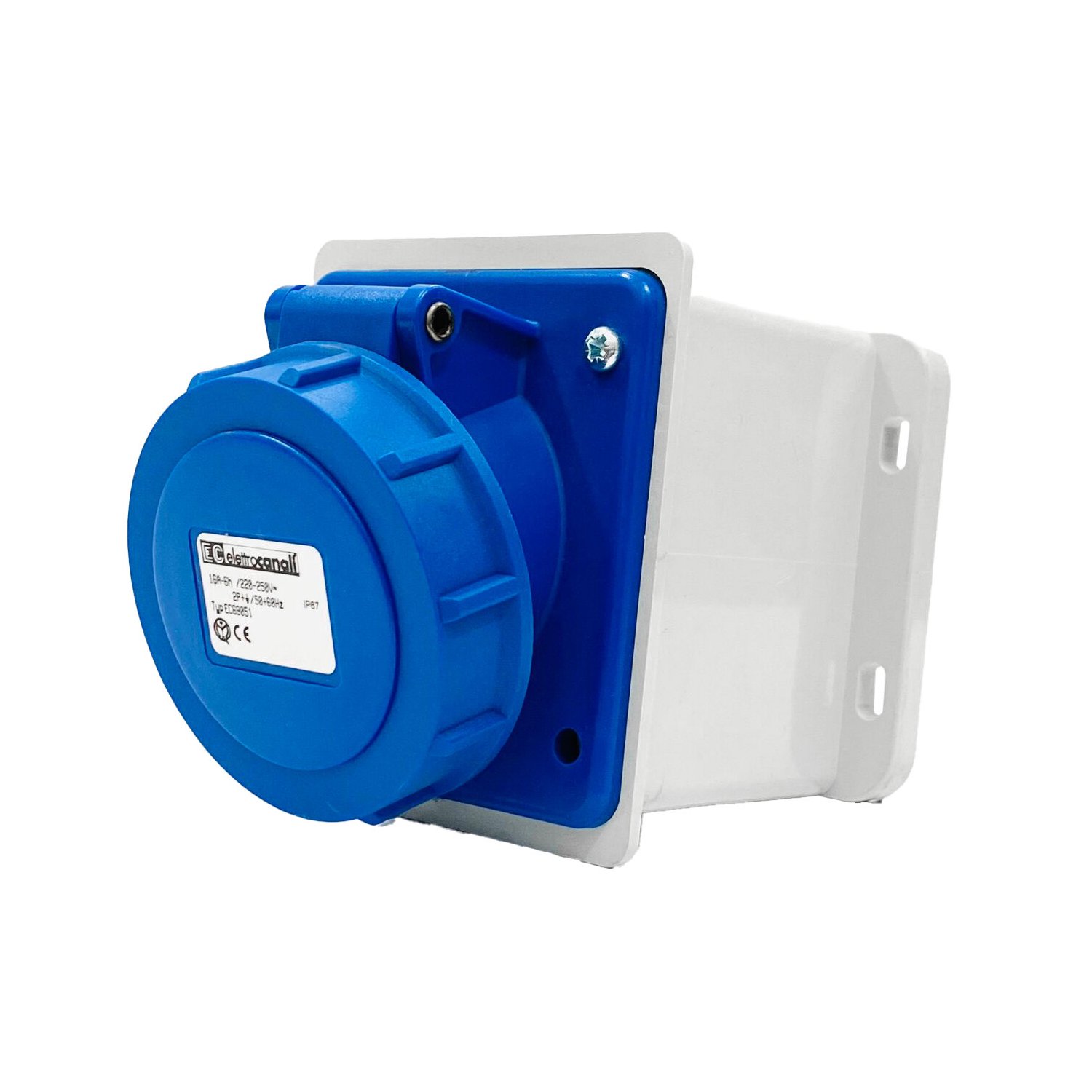 EC690 WALL MOUNT. SOCKET 16A IP67 1P+N+E 220-240V EC690 WALL MOUNT. SOCKET 16A IP67 1P+N+E 220-240V