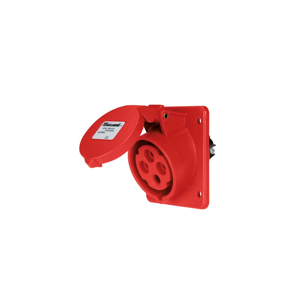 EC690 FLUSH MOUNT. SOCKET 16A IP44 3P+E 380-415V EC690 FLUSH MOUNT. SOCKET 16A IP44 3P+E 380-415V