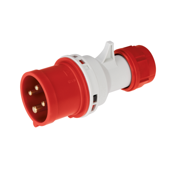 EC690 STRAIGHT PLUG 16A IP44 3P+E 380-415V
