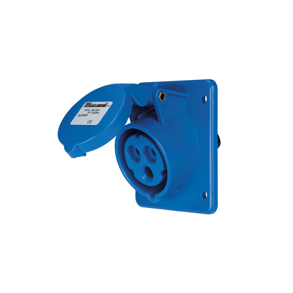 EC690 FLUSH MOUNT. SOCKET 32A IP44 1P+N+E 220-240V EC690 FLUSH MOUNT. SOCKET 32A IP44 1P+N+E 220-240V