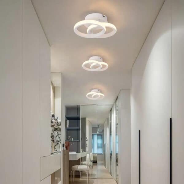 Lustre B Μεταλλικό Φωτιστικό Οροφής Watt CCT μέσω διακόπτη