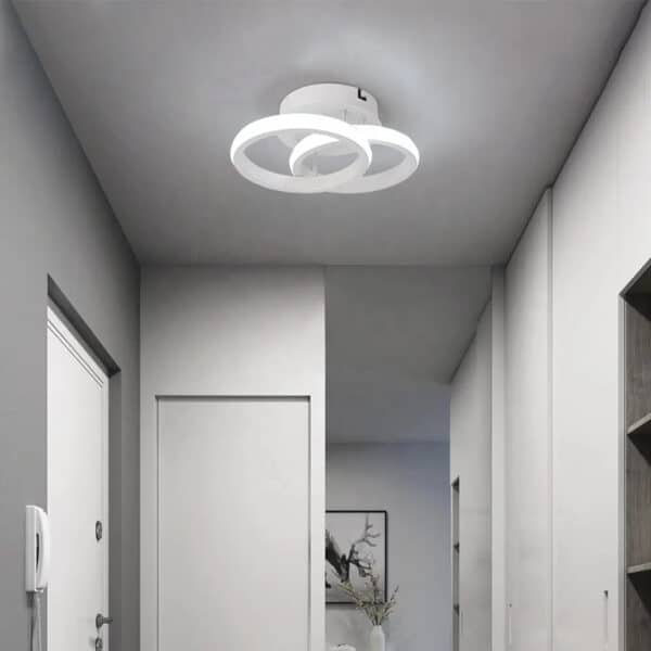 Lustre B Μεταλλικό Φωτιστικό Οροφής Watt CCT μέσω διακόπτη