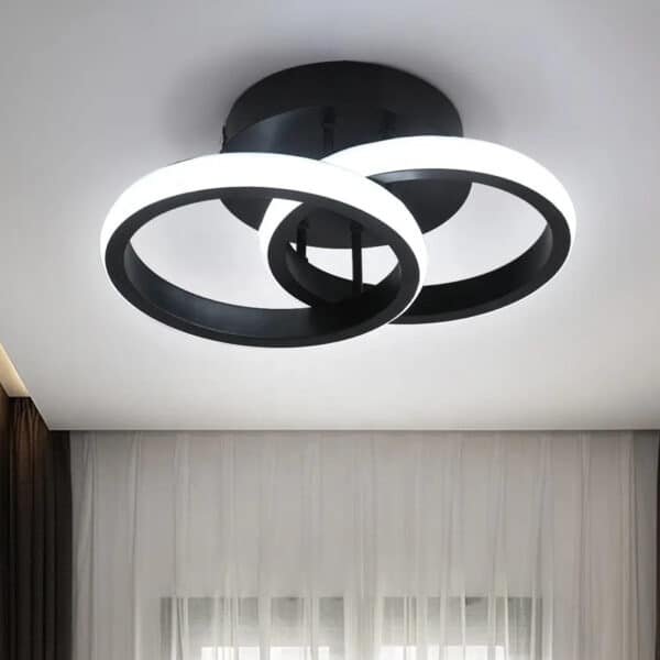 Lustre B Μεταλλικό Φωτιστικό Οροφής Watt CCT μέσω διακόπτη