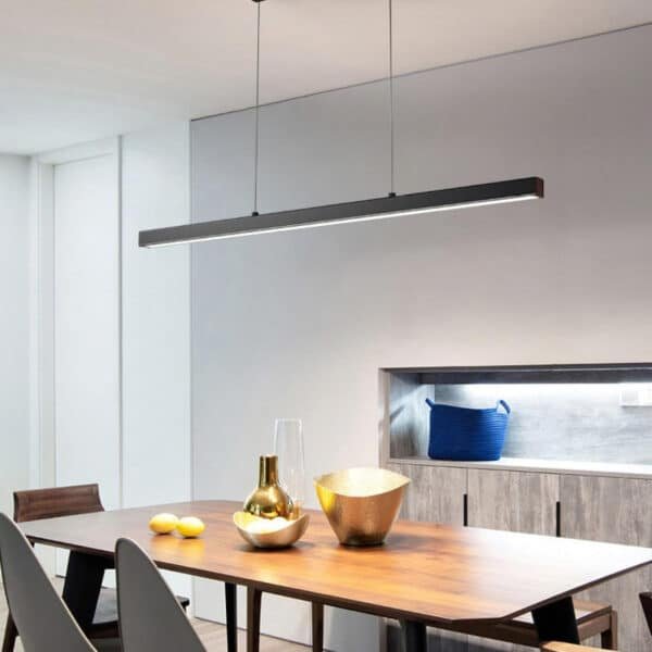 Orion Κρεμαστό Φωτιστικό Οροφής LED W CCT Dimmable Μαύρο με χειριστήριο