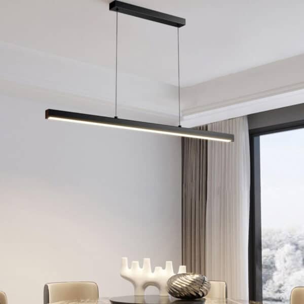 Orion Κρεμαστό Φωτιστικό Οροφής LED W CCT Dimmable Μαύρο με χειριστήριο