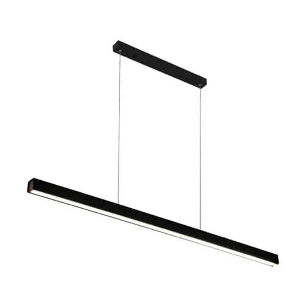 Orion Κρεμαστό Φωτιστικό Οροφής LED W CCT Dimmable Μαύρο με χειριστήριο