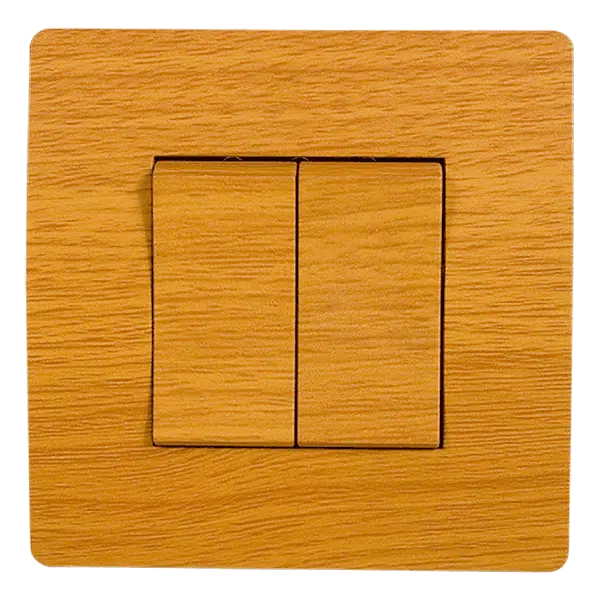 EL BASIC TG103 2 BUTTONS 1 WAY SWITCH PEAR-TREE-OL