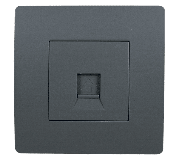 EL BASIC TZ112 COMPUTER LINE SOCKET GRAPHITE-OLD