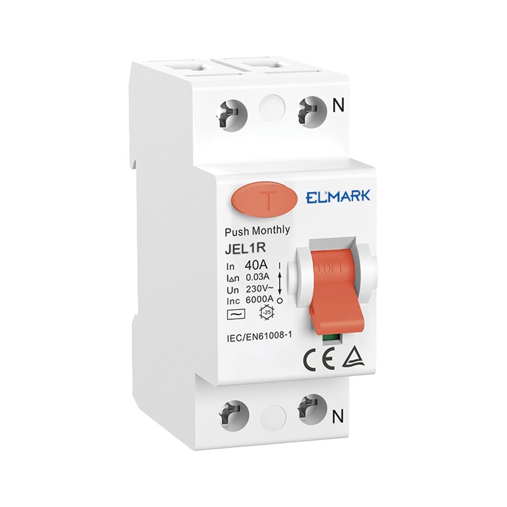 RESIDUAL CURRENT DEVICE JEL1R 6kA 2P 25A/300mA RESIDUAL CURRENT DEVICE JEL1R 6kA 2P 25A/300mA
