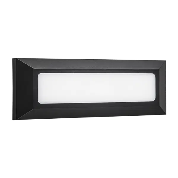 GRF308 LED ΦΩΤΙΣΤΙΚΟ ΚΗΠΟΥ 4W 4000K IP65 ΜΑΥΡΟ