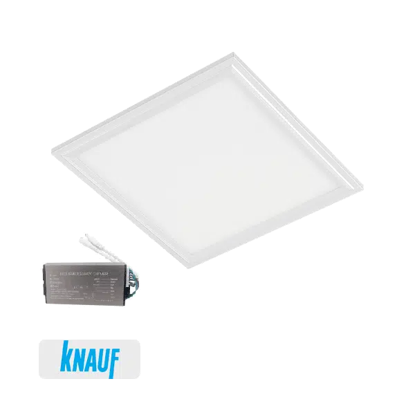 LED ΠΑΝΕΛ ΓΙΑ ΓΥΨΟΣΑΝΙΔΑ 48W 4000K 595x595mm IP54+KIT ΑΣΦΑΛΕΙΑΣ