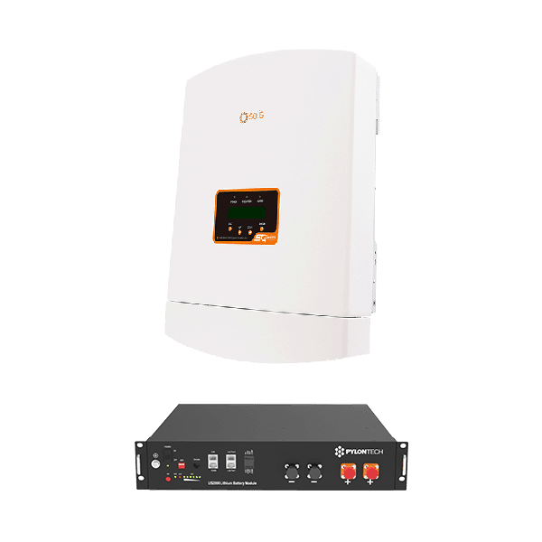 ΜΕΤΑΤΡΟΠΕΑΣ SOLIS-RAI-3K-48ES-5G ΣΕΤ ΜΕ ΜΠΑΤΑΡΙΑ 2.4kW