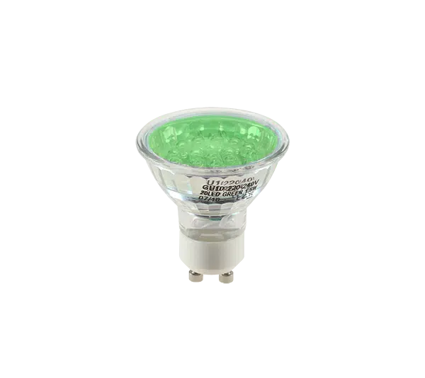 LED20 GU10-ΠΡΑΣΙΝΟ