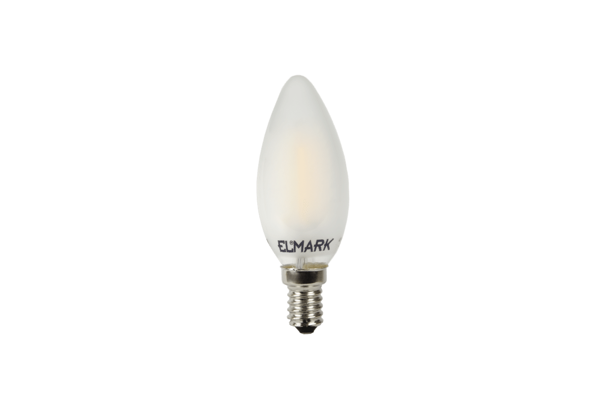 LED CANDLE C35 FILAMENT 4W E14 230V 2700K ΝΤΙΜΑΡ
