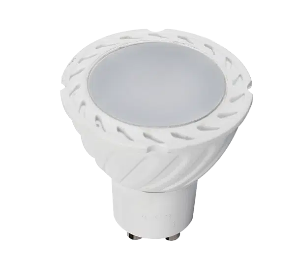 LED ΛΑΜΠΤΗΡΑΣ SMD2835 6W 160° GU10 230V ΛΕΥΚΟ ΘΕΡΜΟ