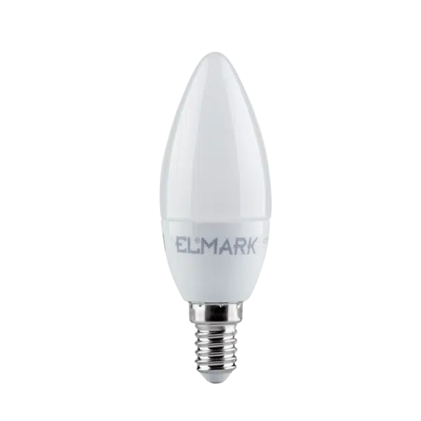 ΛΑΜΠΤΗΡΑΣ LED ΚΕΡΑΚΙ C37 SMD2835 8W E14 230V ΘΕΡΜΟ ΛΕΥΚΟ