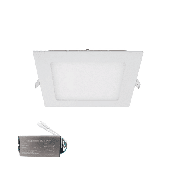 STELLAR LED ΠΑΝΕΛ ΤΕΤΡΑΓΩΝΟ ΧΩΝΕΥΤΟ 12W 4000K+ ΚΙΤ ΑΣΦΑΛΕΙΑΣ