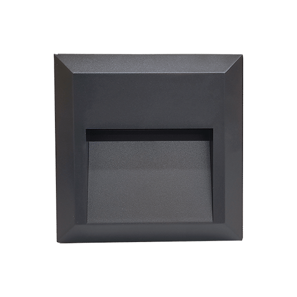 GRF52 LED ΑΠΛΙΚΑ ΕΞΩΤ. ΧΩΡΟΥ 1.5W 4000K IP65 ΣΚΟΥΡΟ ΓΚΡΙ