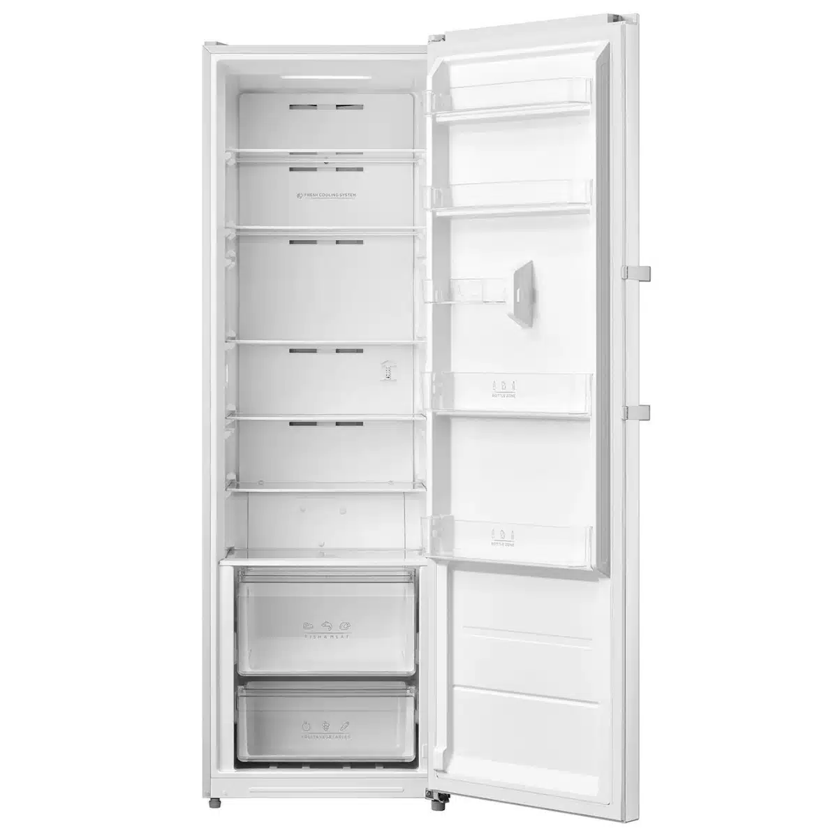 Elmark El 481R Ψυγείο Μονόπορτο 360L No Frost Produced For Elmark By Midea