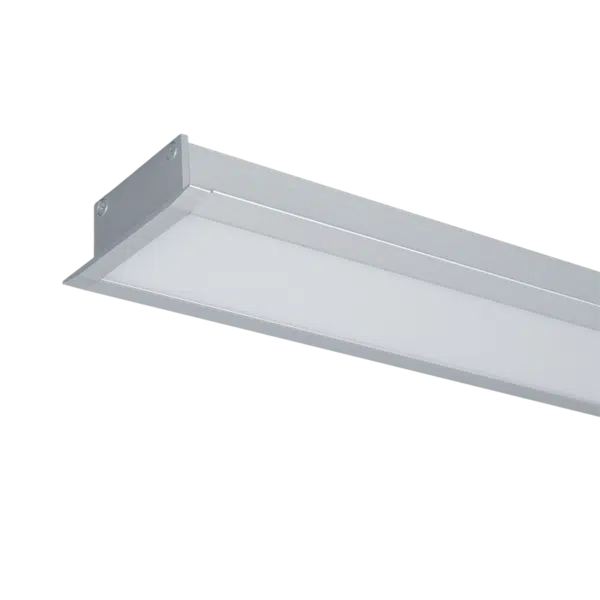 LED ΠΡΟΦΙΛ ΧΩΝΕΥΤΟ S48 24W 6500K 1200MM ΓΚΡΙ