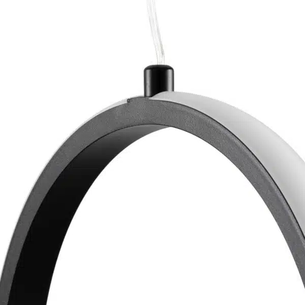 LG Κρεμαστό LED Φωτιστικό Οροφής Μαύρο W CCT με Εναλλαγή Φωτισμού μέσω Διακόπτη