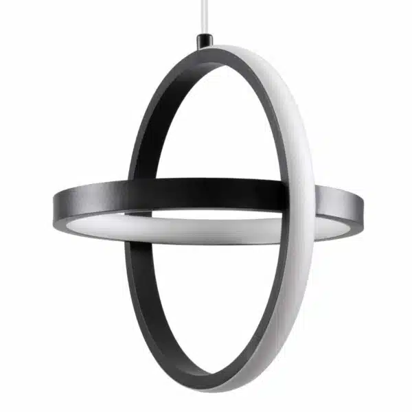 LG Κρεμαστό LED Φωτιστικό Οροφής Μαύρο W CCT με Εναλλαγή Φωτισμού μέσω Διακόπτη