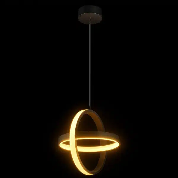 LG Κρεμαστό LED Φωτιστικό Οροφής Μαύρο W CCT με Εναλλαγή Φωτισμού μέσω Διακόπτη