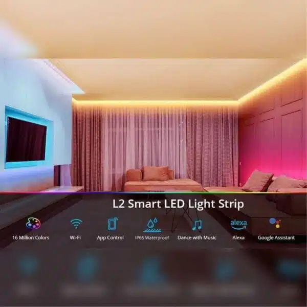 Sonoff L2 Lite 5M Eu Wi Fi Smart RGB LED Strip 5M Set