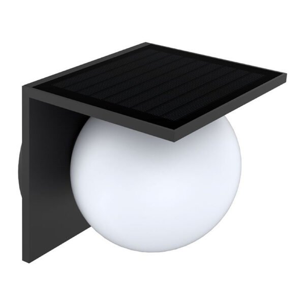 Solar LED Sfera Απλίκα Εξωτερικού Χώρου LM