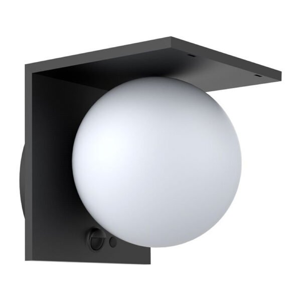 Solar LED Sfera Απλίκα Εξωτερικού Χώρου LM