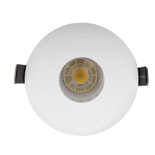 LED ΣΠΟΤ ΠΛΑΣΤΙΚΟ ΣΤΡΟΓΓΥΛΟ ΣΤΗ ΜΕΣΗ PAR 16 COB 7W 2700-3000K ΛΕΥΚΟ