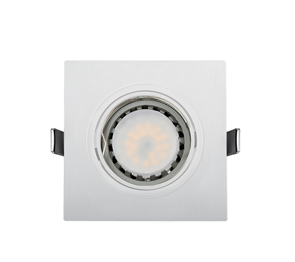 LED ΣΠΟΤ ΠΛΑΣΤΙΚΟ ΤΕΤΡΑΓΩΝΟ PAR 16 5.5W 2700-3000K ΛΕΥΚΟ