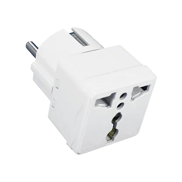 ELMARK ΑΝΤΑΠΤΟΡΑΣ ΓΕΝΙΚΗΣ ΧΡΗΣΗΣ 16А 2Р+Е ΛΕΥΚΟ