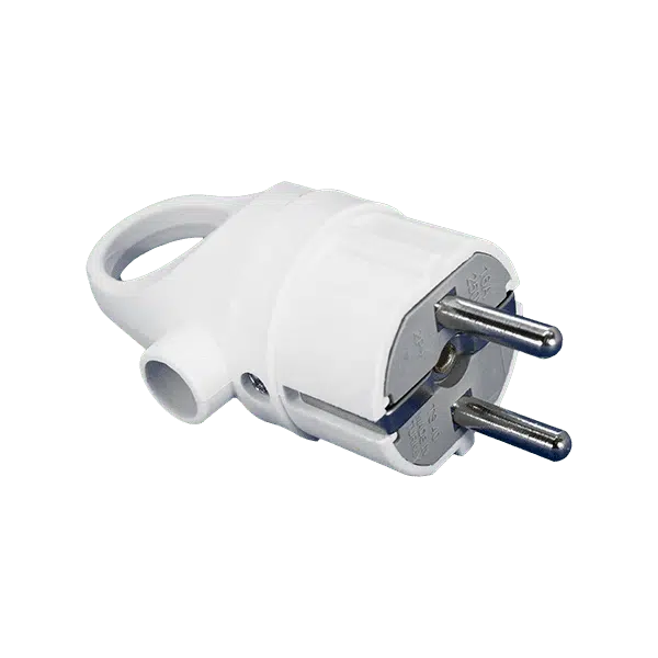 ELMARK ΦΙΣ ΑΡΣΕΝΙΚΟ ΣΟΥΚΟ ΜΕ ΔΑΧΤΥΛΙΔΙ 16А 2Р+Е ΛΕΥΚΟ