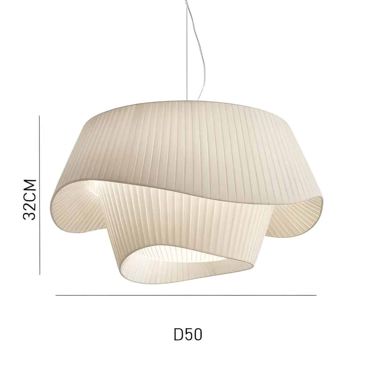 LG Retro Υφασμάτινο Κρεμαστό Φωτιστικό ()