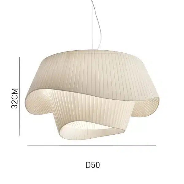 LG Retro Υφασμάτινο Κρεμαστό Φωτιστικό ()